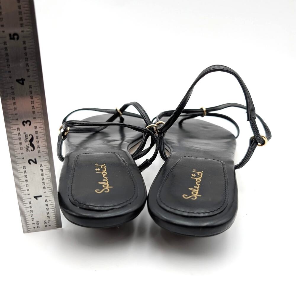 Splendid Sofia Strappy Sandal Open Toe Women's Bl… - image 4